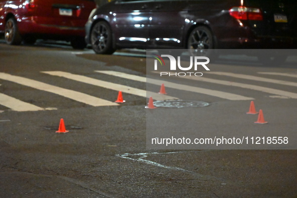 Two women are being treated for injuries after a shooting in the Bronx, New York, United States, on May 7, 2024. On Tuesday evening, on the...