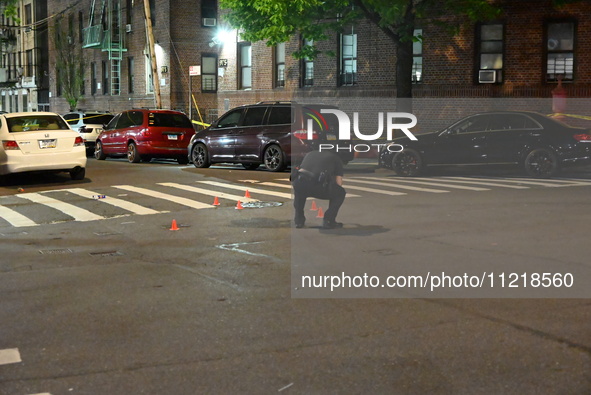 Two women are being treated for injuries after a shooting in the Bronx, New York, United States, on May 7, 2024. On Tuesday evening, on the...