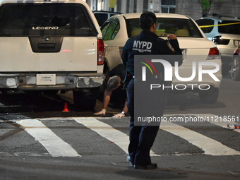 Two women are being treated for injuries after a shooting in the Bronx, New York, United States, on May 7, 2024. On Tuesday evening, on the...