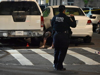 Two women are being treated for injuries after a shooting in the Bronx, New York, United States, on May 7, 2024. On Tuesday evening, on the...