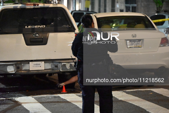 Two women are being treated for injuries after a shooting in the Bronx, New York, United States, on May 7, 2024. On Tuesday evening, on the...