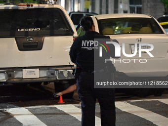 Two women are being treated for injuries after a shooting in the Bronx, New York, United States, on May 7, 2024. On Tuesday evening, on the...