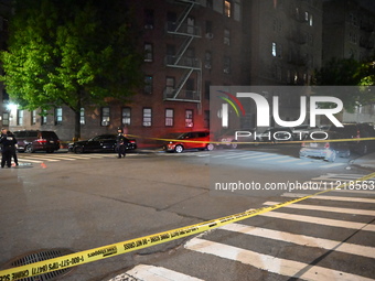 Two women are being treated for injuries after a shooting in the Bronx, New York, United States, on May 7, 2024. On Tuesday evening, on the...