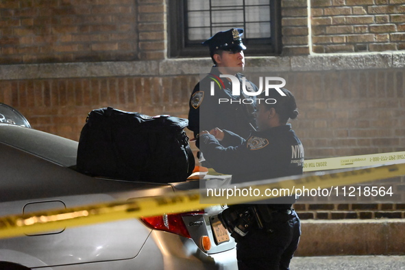 Two women are being treated for injuries after a shooting in the Bronx, New York, United States, on May 7, 2024. On Tuesday evening, on the...