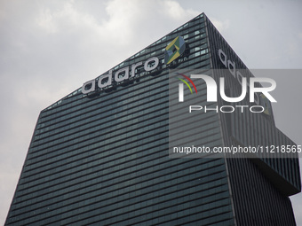 The Adaro Energy Indonesia office building is seen in Jakarta, Indonesia, on May 8, 2024. (