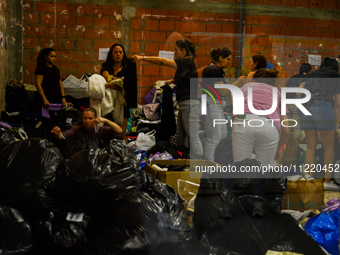 In Lisbon, individuals are gathering hygiene materials, water, clothes, and other items to send on flights to Brazil to address the emergenc...