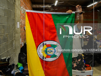 In Lisbon, individuals are gathering hygiene materials, water, clothes, and other items to send on flights to Brazil to address the emergenc...