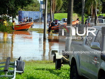 Volunteers, public security bodies, and the Armed Forces are currently working intensively to assist the population of Rio Grande do Sul, wh...