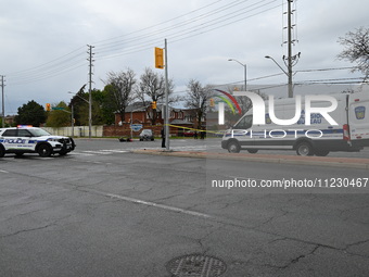 A motor vehicle crash involving a Nissan Rogue and a motorcycle is leaving a motorcyclist in life-threatening condition in Brampton, Ontario...