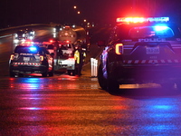 Shots are being fired at a tow truck for the second time in Toronto, Ontario, Canada, on May 11, 2024. At approximately 10:20 p.m. on Saturd...