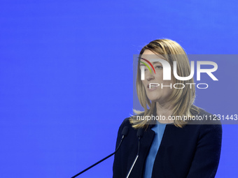 President of the European Parliament Roberta Metsola is attending the Second International Summit of Cities and Regions in Kyiv, Ukraine, on...