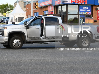 One person is being injured in a shooting in Scarborough, Toronto, Ontario, Canada, on May 12, 2024. At approximately 4:54 p.m., on Sunday a...