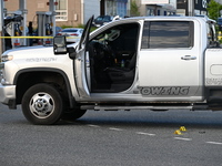 One person is being injured in a shooting in Scarborough, Toronto, Ontario, Canada, on May 12, 2024. At approximately 4:54 p.m., on Sunday a...