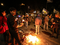  People Gather To Stage Demonstration To Demand Resignation Of Prime Minister Benjamin Netanyahu's Government, The End Of The War And The Re...