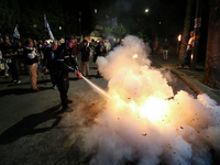  People Gather To Stage Demonstration To Demand Resignation Of Prime Minister Benjamin Netanyahu's Government, The End Of The War And The Re...