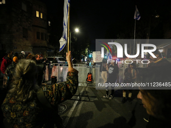  People Gather To Stage Demonstration To Demand Resignation Of Prime Minister Benjamin Netanyahu's Government, The End Of The War And The Re...