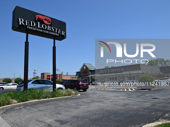 Red Lobster restaurant is being seen at 5201 S Pulaski Rd in Chicago, Illinois, United States, on May 15, 2024. Red Lobster is considering C...