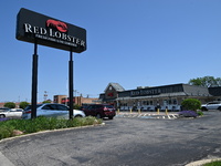 Red Lobster restaurant is being seen at 5201 S Pulaski Rd in Chicago, Illinois, United States, on May 15, 2024. Red Lobster is considering C...