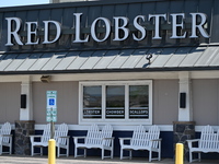 Red Lobster restaurant is being seen at 5201 S Pulaski Rd in Chicago, Illinois, United States, on May 15, 2024. Red Lobster is considering C...