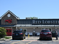 Red Lobster restaurant is being seen at 5201 S Pulaski Rd in Chicago, Illinois, United States, on May 15, 2024. Red Lobster is considering C...