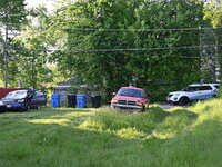 Police are guarding the crime scene in the alley. One person is shot and injured in Chicago, Illinois, United States, on May 15, 2024. At ap...