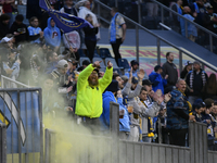 Players of Philadelphia Union are preparing pre-game to take on New York City FC for a home game at Subaru Park in Chester, PA, USA, on May...