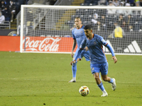 NYC FC's Santiago Rodriguez is in action in the first half of the Philadelphia Union vs. New York City FC match at Subaru Park in Chester, P...