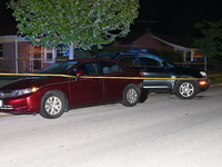 Vehicles are being damaged at the crime scene. A 38-year-old male victim is being shot multiple times while inside a vehicle and is being pr...