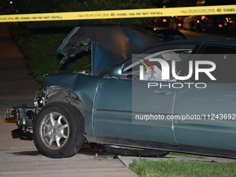 A vehicle is being damaged and involved at the crime scene. A 38-year-old male victim is being shot multiple times while inside a vehicle an...