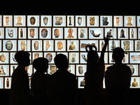 Primary school students are visiting Fengfeng Museum in Handan, China, on May 16, 2024. May 18 is International Museum Day. (