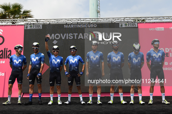 Nairo Quintana of Colombia, Albert Torres of Spain, Will Barta of The United States, Davide Cimolai of Italy, Fernando Gaviria of Colombia,...