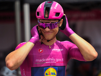 Jonathan Milan of Italy and Team Lidl - Trek - Purple Points Jersey prior to the 107th Giro d'Italia 2024, Stage 12, a 193km stage from Mart...