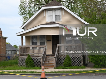 A 25-year-old male is being shot in Chicago, Illinois, United States, on May 16, 2024. At approximately 5:25 p.m. on Thursday, on the 9900 b...