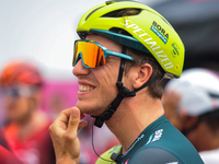 Ryan Mullen of Ireland and Team BORA - hansgrohe prior to the 107th Giro d'Italia 2024, Stage 12, a 193km stage from Martinsicuro to Fano is...