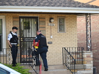 Police officers are at the residence where the homicide is occurring. A 54-year-old male victim is being shot in the chest and killed while...