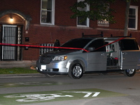 The victim's vehicle and belongings are being found at the crime scene. A male victim is being shot in Chicago, Illinois, United States, on...