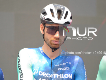 Aurelien Paret-Peintre of France and Decathlon AG2R La Mondiale Team prior to the 107th Giro d'Italia 2024, Stage 12, a 193km stage from Mar...