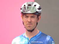 Ben O'Connor of Australia and Decathlon AG2R La Mondiale Team prior to the 107th Giro d'Italia 2024, Stage 12, a 193km stage from Martinsicu...