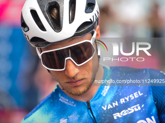 Damien Touze of France and Decathlon AG2R La Mondiale Team prior to the 107th Giro d'Italia 2024, Stage 12, a 193km stage from Martinsicuro...