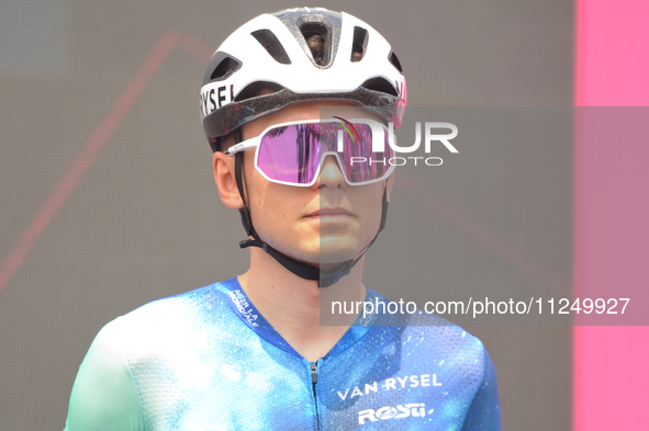 Alex Baudin of France and Decathlon AG2R La Mondiale Team prior to the 107th Giro d'Italia 2024, Stage 12, a 193km stage from Martinsicuro t...