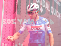 Bert Van Lerberghe of Belgium and Team Soudal Quick-Step signing prior to the 107th Giro d'Italia 2024, Stage 12, a 193km stage from Martins...