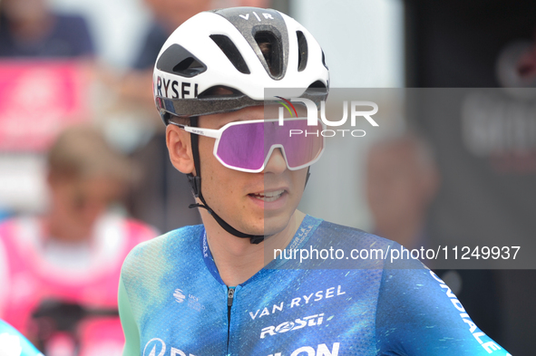 Alex Baudin of France and Decathlon AG2R La Mondiale Team prior to the 107th Giro d'Italia 2024, Stage 12, a 193km stage from Martinsicuro t...