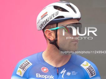 Bert Van Lerberghe of Belgium and Team Soudal Quick-Step signing prior to the 107th Giro d'Italia 2024, Stage 12, a 193km stage from Martins...