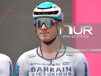 Jasha Sutterlin of Germany and Team Bahrain - Victorious prior to the 107th Giro d'Italia 2024, Stage 12, a 193km stage from Martinsicuro to...