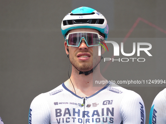 Phil Bauhaus of Germany and Team Bahrain - Victorious prior to the 107th Giro d'Italia 2024, Stage 12, a 193km stage from Martinsicuro to Fa...