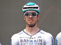 Phil Bauhaus of Germany and Team Bahrain - Victorious prior to the 107th Giro d'Italia 2024, Stage 12, a 193km stage from Martinsicuro to Fa...