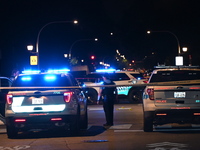 A mass shooting is wounding six people, with three in critical condition, in Chicago, Illinois, United States, on May 18, 2024. At approxima...