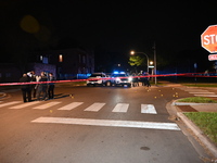 A mass shooting is wounding six people, with three in critical condition, in Chicago, Illinois, United States, on May 18, 2024. At approxima...