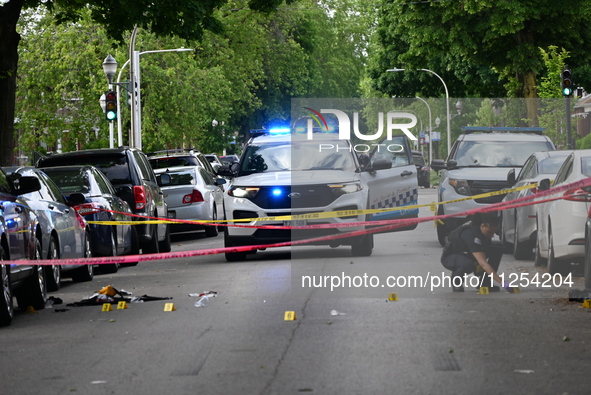 A 35-year-old male victim is being shot and is in critical condition in Chicago, Illinois, United States, on May 19, 2024. At approximately...