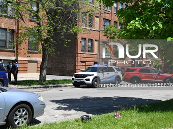 A 26-year-old female is being injured in a shooting in Chicago, Illinois, United States, on May 19, 2024. At approximately 12:16 p.m., Sunda...